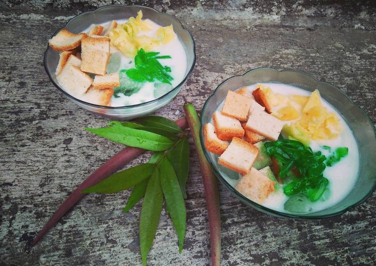  Resep Es campur santan  susu BikinRamadanBerkesan oleh 