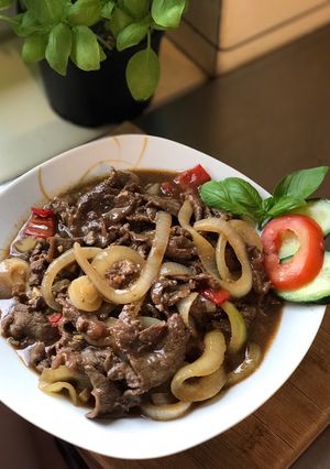 Foto resep Beef yakiniku (japanese food)