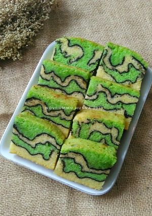 Foto resep Topo map love cake (butter cake)