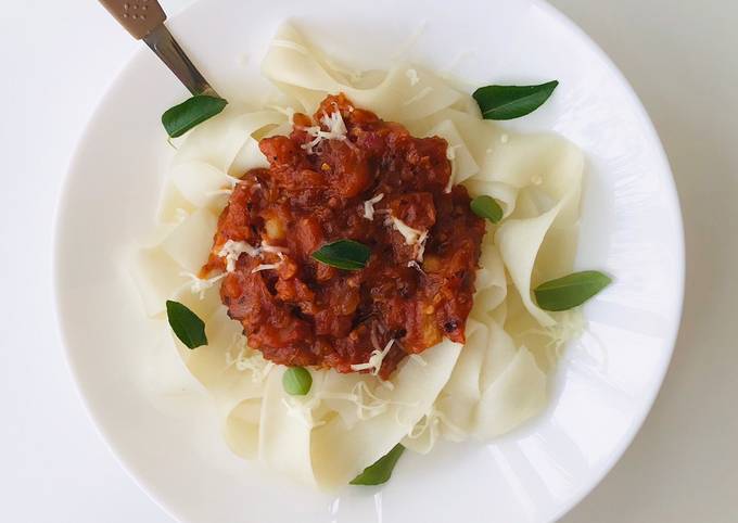 Tagliatelle pasta