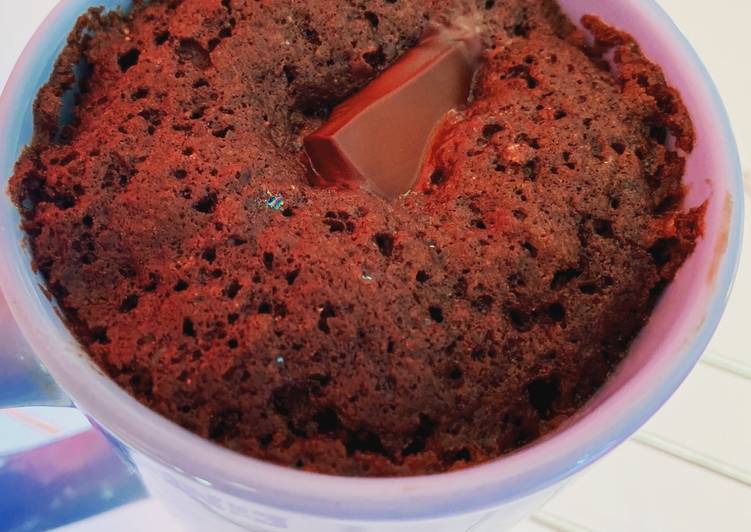 Mug cake al cacao