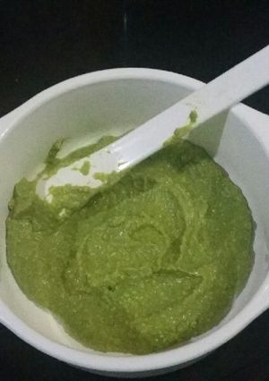 Foto resep Menu MPASI 6m+ 🌟🌟🌟🌟 beras putih,tahu, telur puyuh,sawi hijau