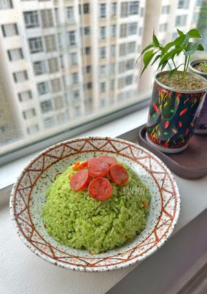 Hình của món Cơm Chiên Ngọc Bích.