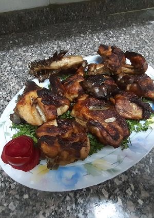 صورة لوصفة فراخ مشوية في فرن البوتجاز