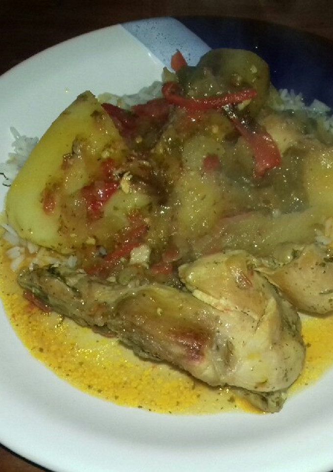 Una foto de Estofado de pollo