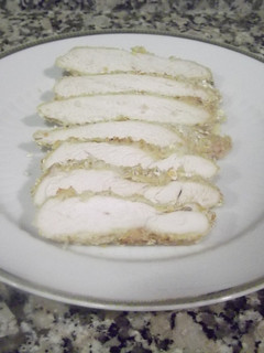 Una foto de Pechuga de pollo rebozada al horno