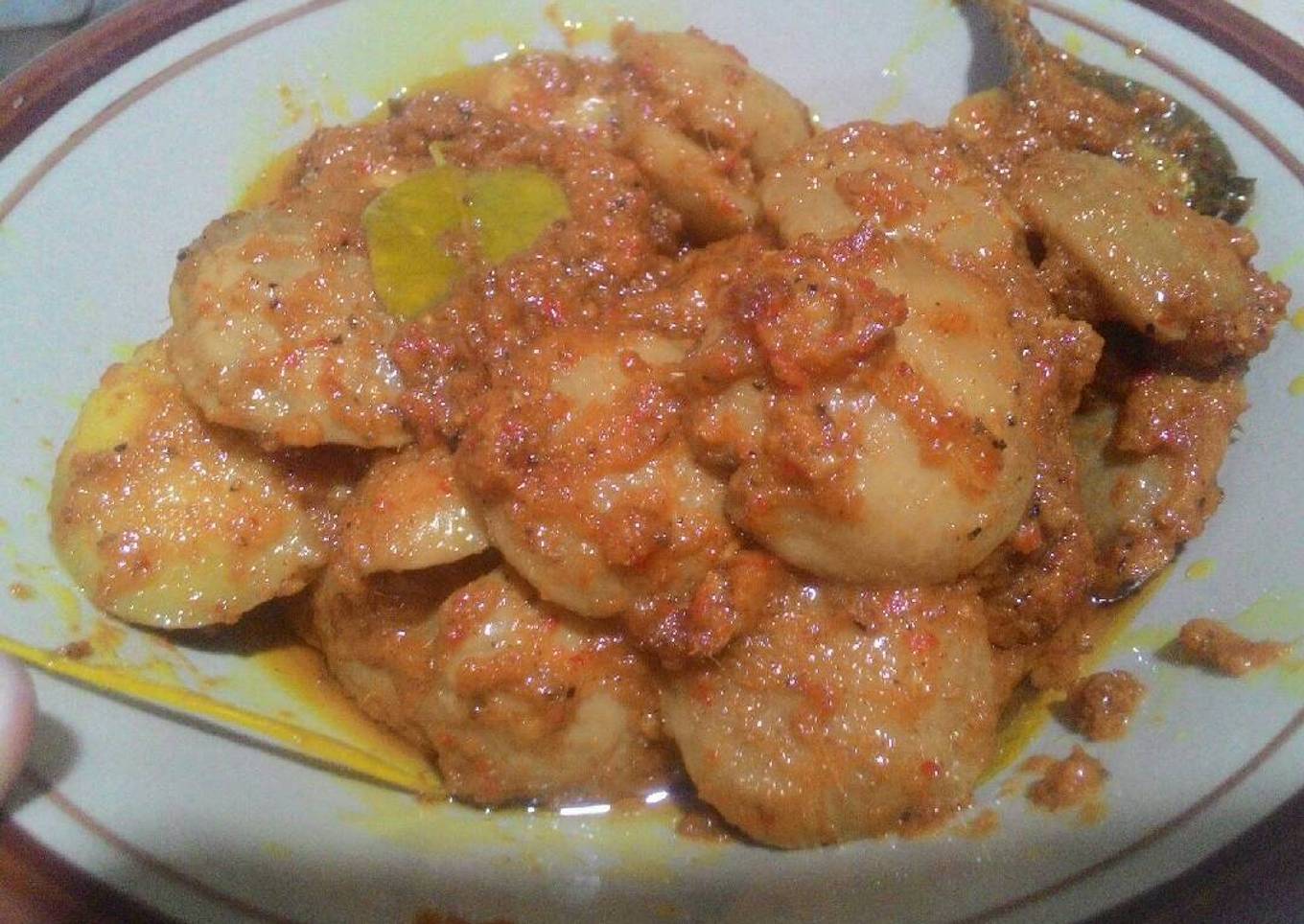 Cara Gampang Menyiapkan Rendang jengkol praktis Anti Gagal