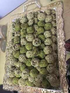 صورة لوصفة كرات حلاوة التمر