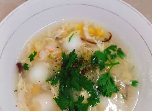 Hình của món Soup bào ngư.