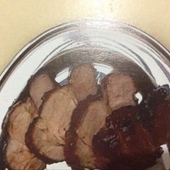 A picture of Char Sui pork.