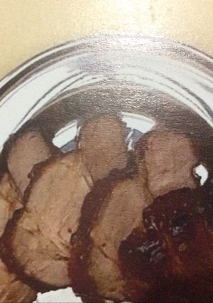 A picture of Char Sui pork.