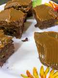 Brownie de cacao y banana en microondas 💕 sin harina!