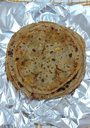 A picture of Paneer paratha.