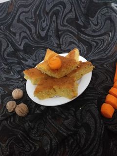 عکسی از دستور کیک هویج و گردو