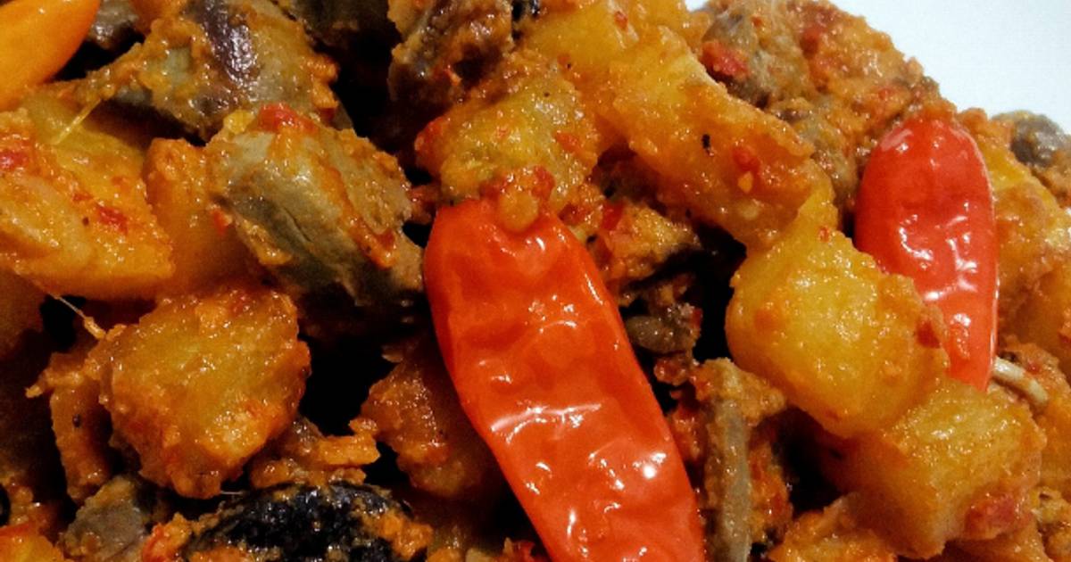 Resep Sambal Goreng Kentang Ati Ampela Oleh Juwita Permata Sari - Cookpad