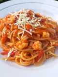 Spagetti bolognese udang