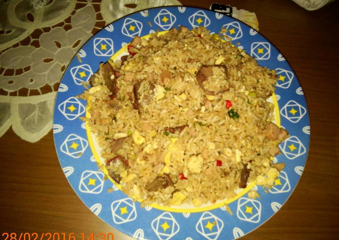 Nasi Goreng Babi Sederhana