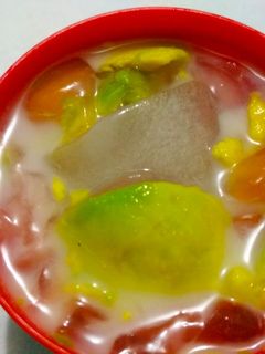 Foto resep Es Alpukat Jeli Susu