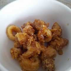 รูปของ Cumi Goreng Tepung dengan Honey Lime Sauce