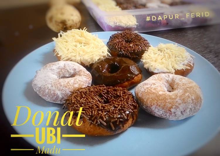 Resep masakan Donat Ubi Madu | Cara Membuat Donat Ubi Madu Yang Paling Enak