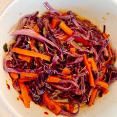 A picture of Fiery Cabbage Soup.