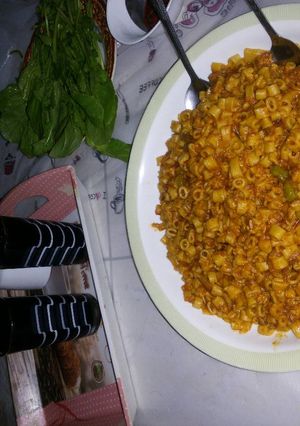 صورة لوصفة معكرونه