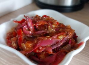 Foto resep Sambal terasi kecombrang. (Kantan/Honje)