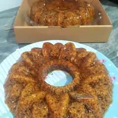A picture of Puding Lumut Gula Merah.