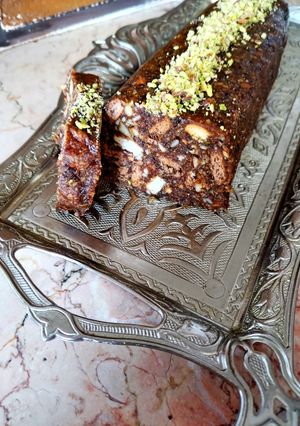 عکسی از دستور رول خرما