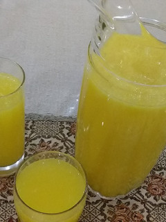 صورة لوصفة عصير البرتقال والليمون