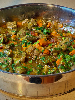 Una foto de Estofado de ternera al curry