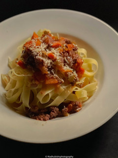 A picture of Bolognese Sauce.