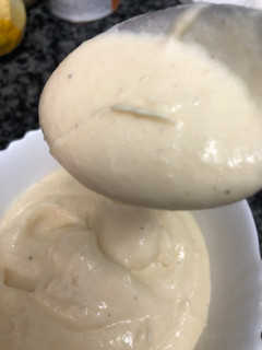 Una foto de 337. Mayonesa de ajos asados (salsa)