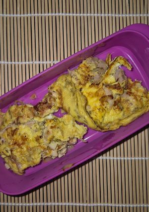 Foto resep Omlet Telur Dadar Ayam Chicken Rosemary satset sederhana
