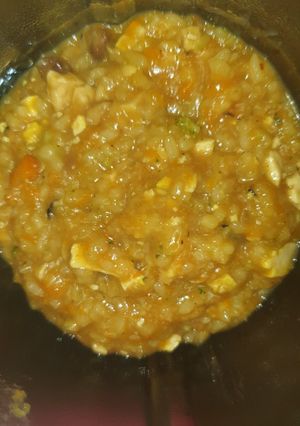 Foto resep Mpasi daging tempe tahu