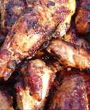 Alitas de pollo asadas