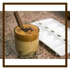 A picture of Dalgona Coffee.