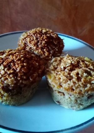 Foto resep Banana Oat Cake (by Microwave)