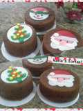 Tortas negras Navideñas
