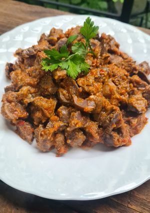 Foto resep Hati Rempela Asam Pedas
