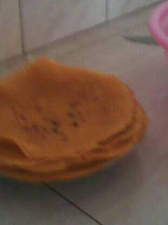 A picture of Butternut chapati.