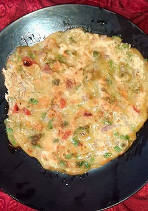 আটা চিলা(Atta chilla recipe in Bengali) রেসিপির প্রধান ছবি