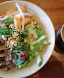 Bún thịt bò xào