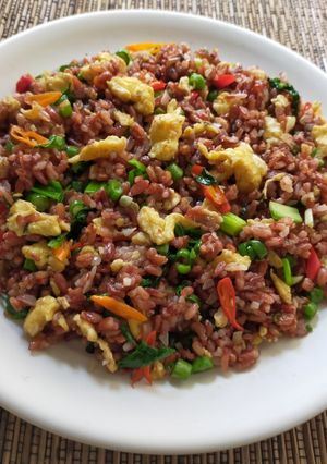 Foto resep Nasgor merah