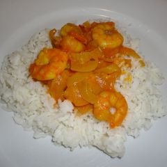 A picture of Shrimp Curry.