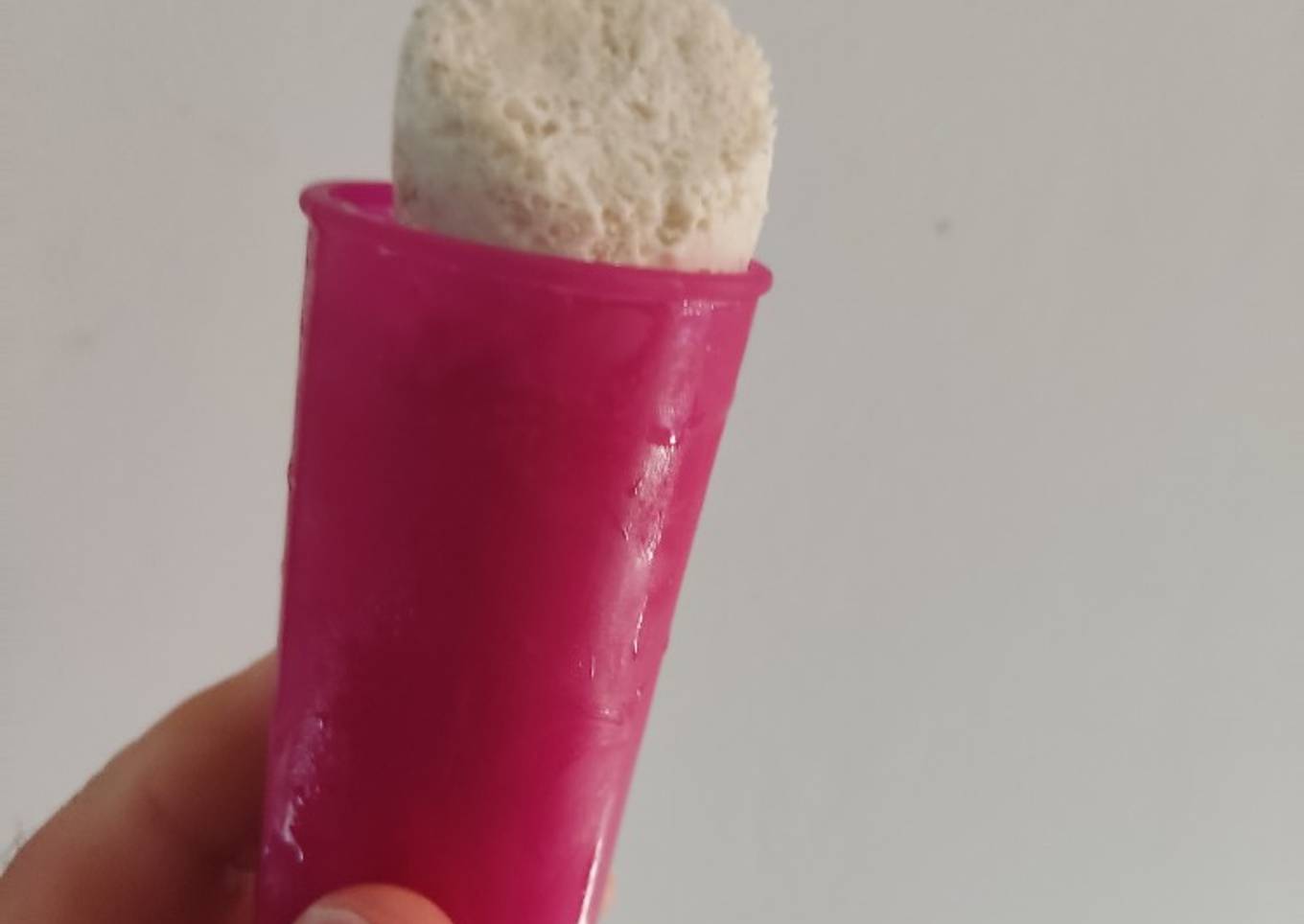 Polo de chocolate blanco