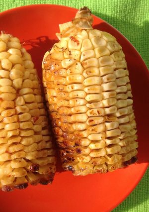 烤玉米 的食譜成品照片