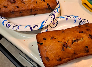 Foto de Pão de Banana com pepitas de chocolate