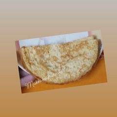 Makki ka pancakes A picture of Makki ka pancakes.