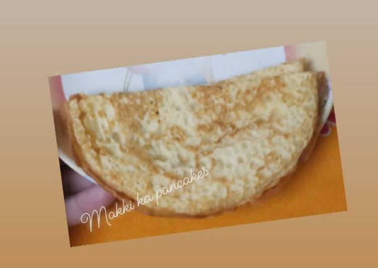 Simple Way to Make Homemade Makki ka pancakes